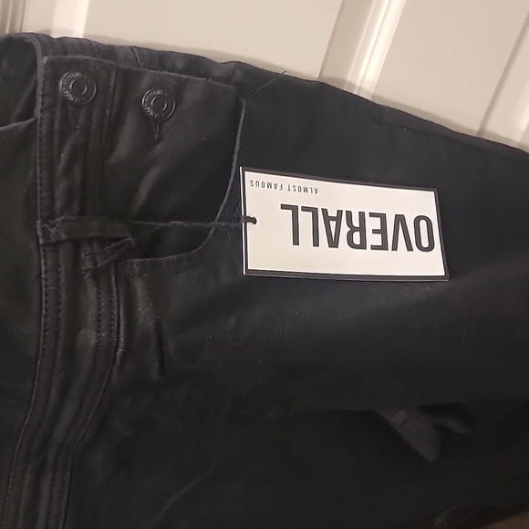 NWT Almoat Famous Sz 18 Distressed Overalls - Picture 3 of 6